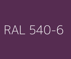 Väri RAL 540-6 