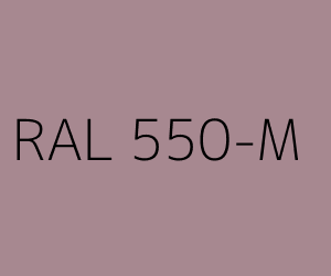 Väri RAL 550-M 