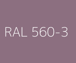 Väri RAL 560-3 