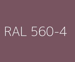 Väri RAL 560-4 