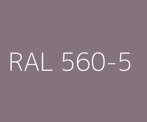 Väri RAL 560-5 