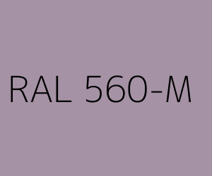 Väri RAL 560-M 