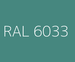 Väri RAL 6033 MINT TURQUOISE