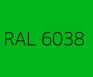 Väri RAL 6038 LUMINOUS GREEN