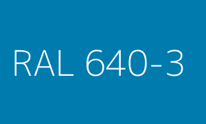 Väri RAL 640-3