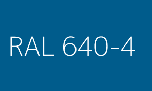 Väri RAL 640-4