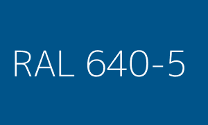 Väri RAL 640-5
