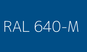Väri RAL 640-M