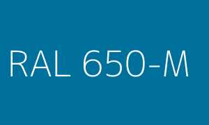 Väri RAL 650-M