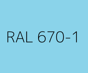 Väri RAL 670-1 