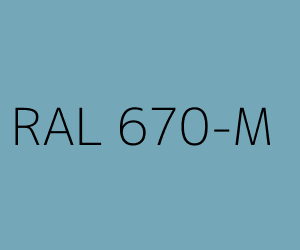 Väri RAL 670-M 