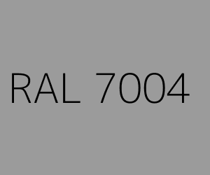 Väri RAL 7004 SIGNAL GREY