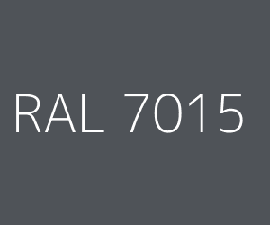 Väri RAL 7015 SLATE GREY