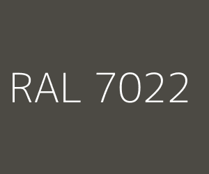 Väri RAL 7022 UMBRA GREY