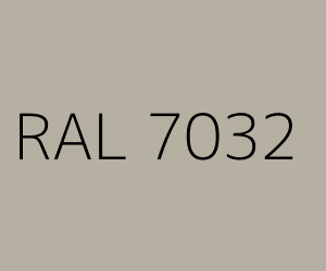 Väri RAL 7032 PEBBLE GREY