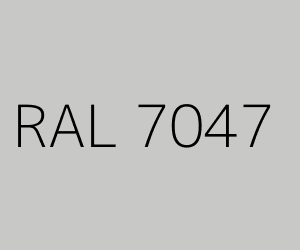 Väri RAL 7047 TELEGREY 4