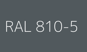 Väri RAL 810-5