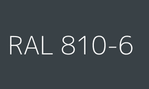 Väri RAL 810-6