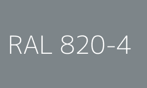 Väri RAL 820-4